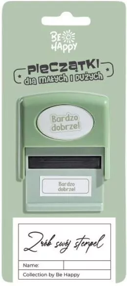 Pieczątka dla dzieci z napisem Bardzo dobrze! - tantis.pl