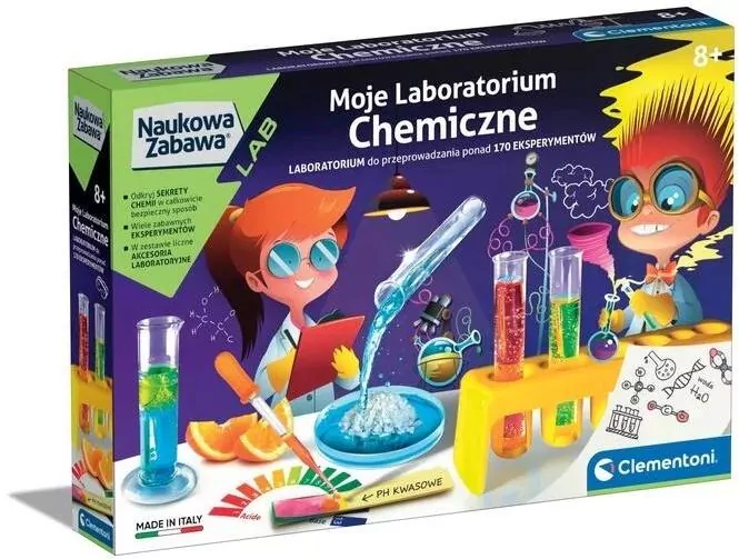 Clementoni. Moje Laboratorium Chemiczne - tantis.pl