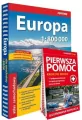 Europa Atlas Samochodowy+pierwsza pomoc 1:800 000 - tantis.pl