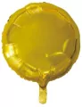 Balon foliowy okrągły złoty 45cm - tantis.pl