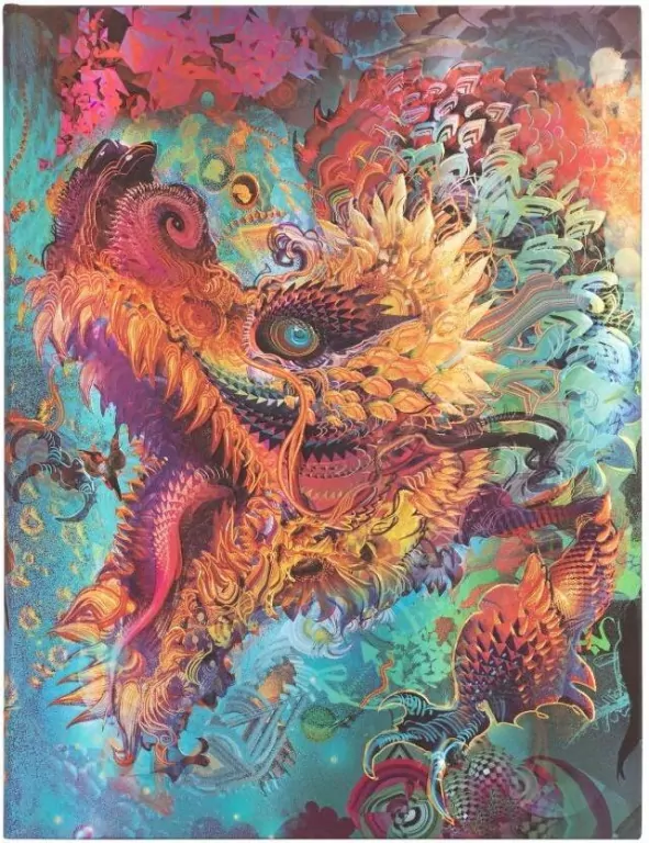 Notatnik w linie Humming Dragon midi - tantis.pl
