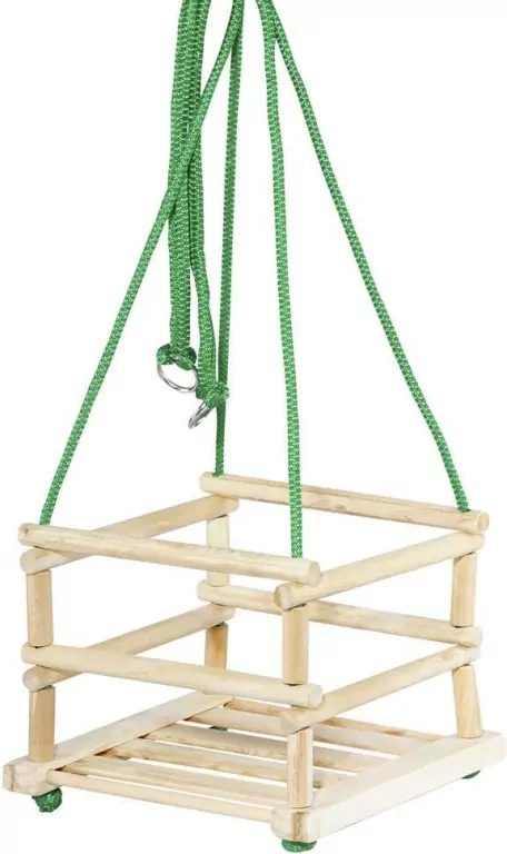 Huśtawka drewniana - tantis.pl