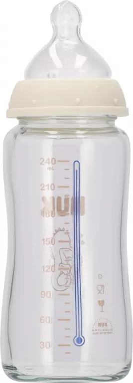 NUK. First Choice. Butelka. 240 ml. Konik - tantis.pl