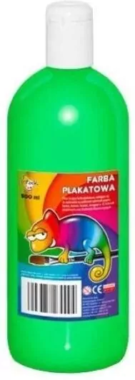 Farba plakatowa fluorescencyjna 500ml zielony - tantis.pl