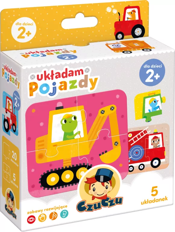 Układam pojazdy. CzuCzu - tantis.pl