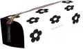 Piórnik mini Black&White Kwiaty - tantis.pl