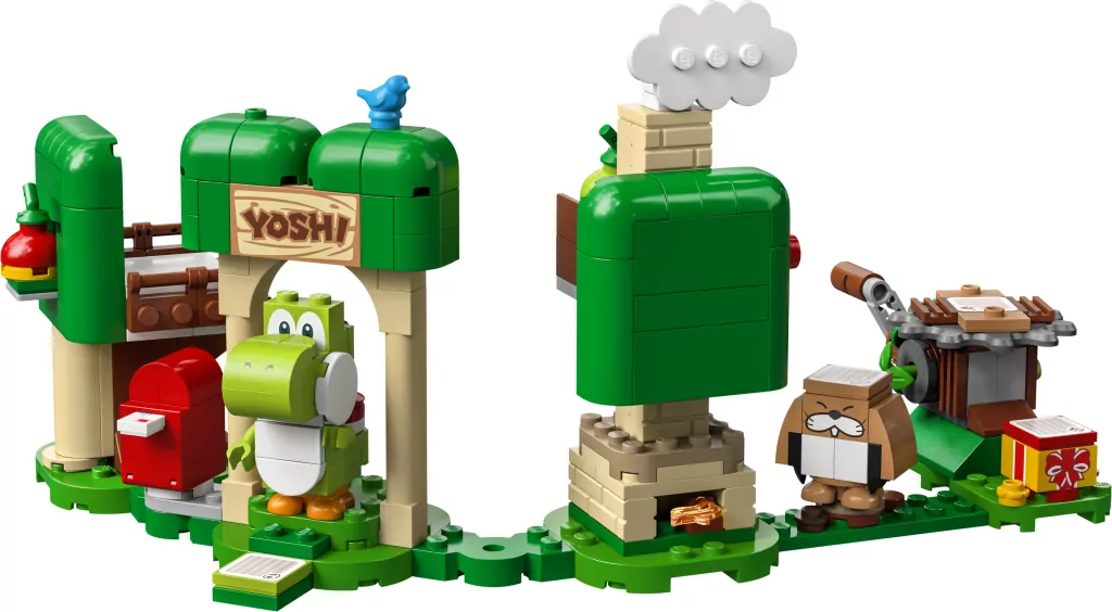 LEGO® Super Mario. Dom prezentów Yoshiego — zestaw rozszerzający. 71406 - tantis.pl