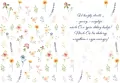 Karnet B6 Imieniny - Kwiaty pattern - tantis.pl
