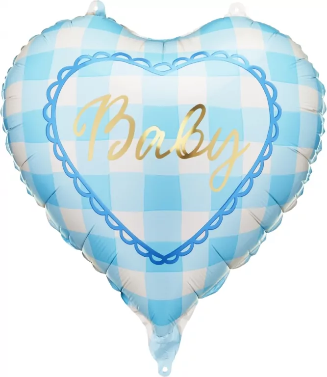 BALON FOL BABY SERCE NIEB 35CM PBH - tantis.pl