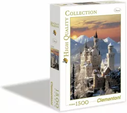Puzzle 1500. High Quality Collection. Neuschwanstein