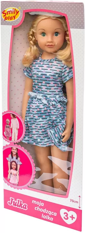 Smily Play. Lalka Julka chodząca, 70cm - tantis.pl