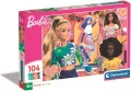 Puzzle 104 Super Kolor Barbie - tantis.pl