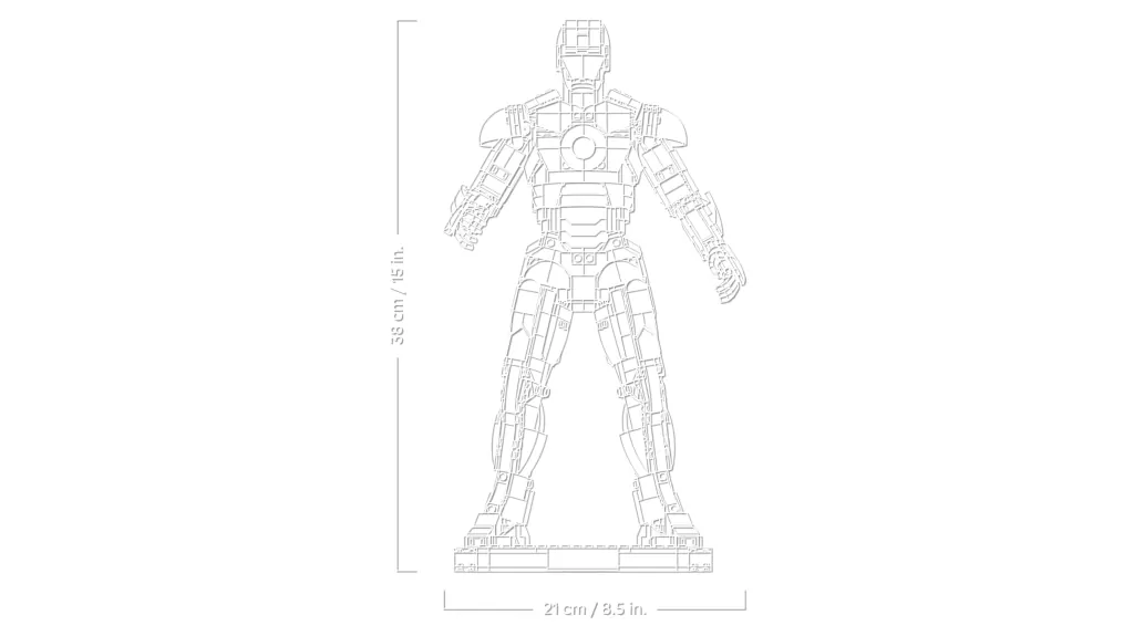 LEGO® Iron Man Mark 3 — edycja kolekcjonerska 76344 - tantis.pl