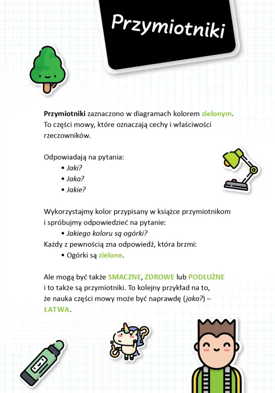 Fantastyczne zakreślanki gramatyczne - tantis.pl
