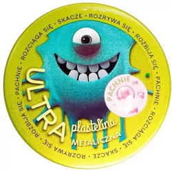 Ultra Plastelina Pachnąca metaliczna ciemnozielona