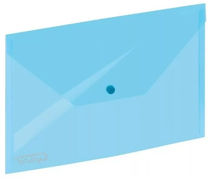 Koperta A4 na zatrzask niebieska - tantis.pl