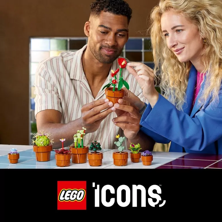 LEGO® Icons. Małe roślinki 10329 - tantis.pl