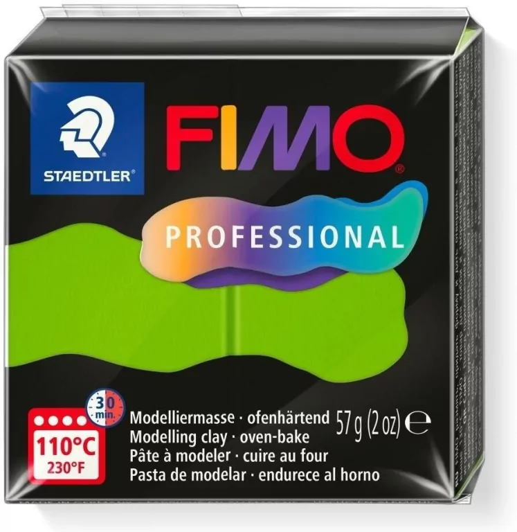 Masa termoutwardzalna Fimo 57g jasny zielony - tantis.pl
