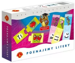 Poznajemy litery. Gra edukacyjna