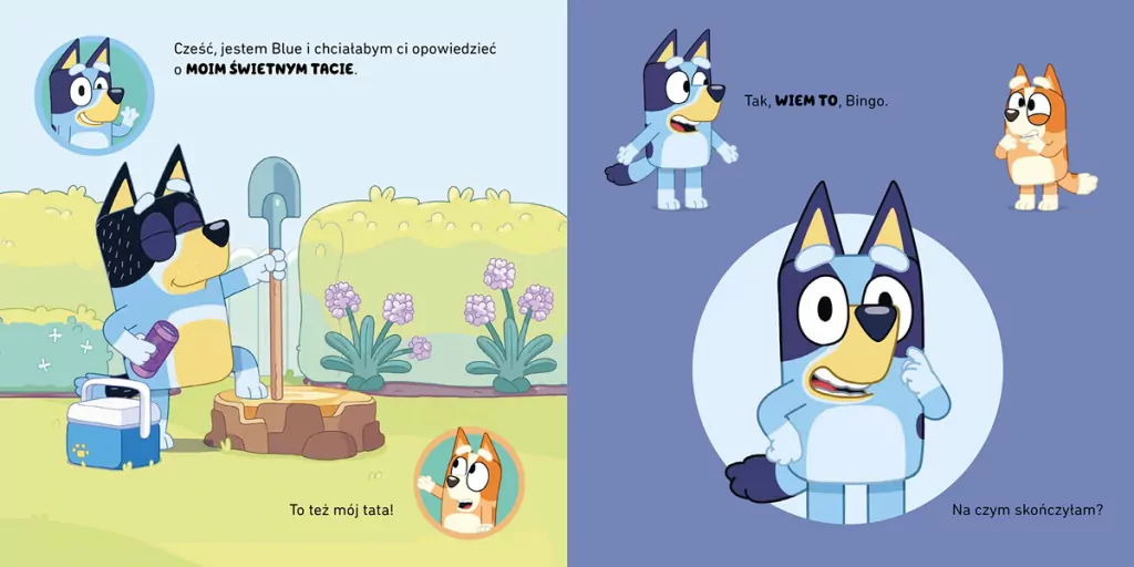 Bluey. Mój tata jest świetny - tantis.pl