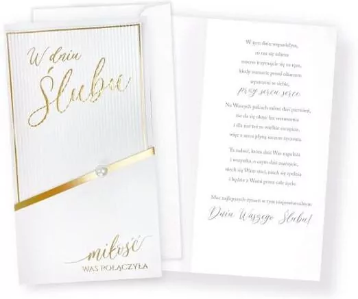 Karnet okolicznościowy. Ślub. Kukartka. Passion Cards - tantis.pl