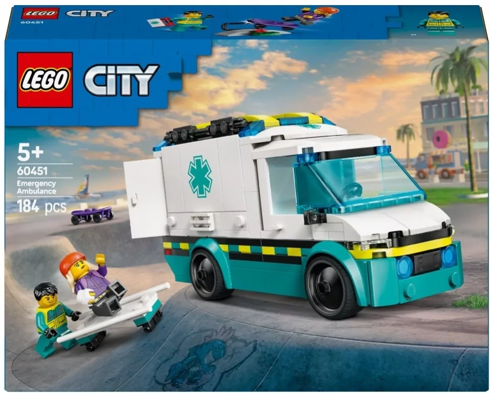 LEGO® Karetka pogotowia 60451 - tantis.pl