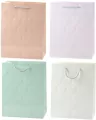 Torba prezentowa 23x18x10,5cm Serca pastel MIX - tantis.pl