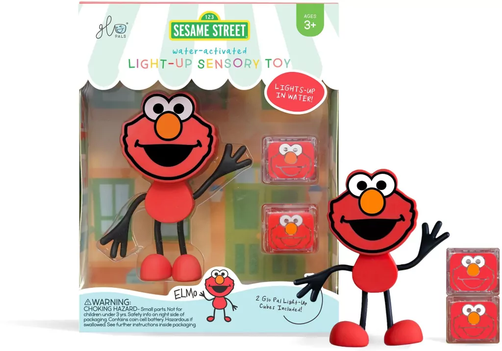 Postać do kąpieli Elmo z kostkami świecącymi - tantis.pl