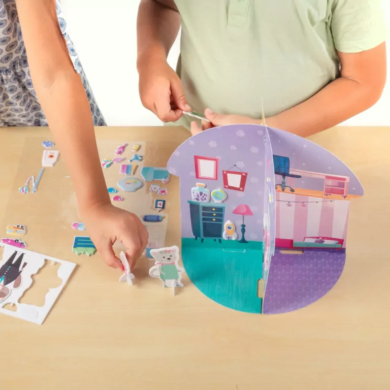 Domek 3D dla kotków KIDEA - tantis.pl