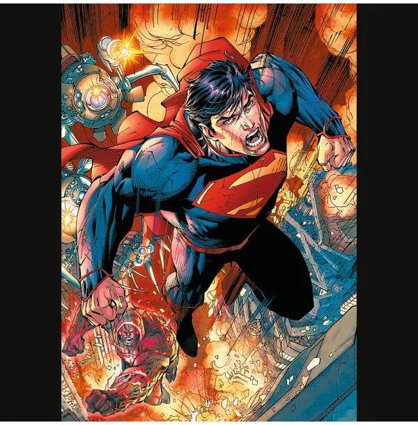 Puzzle 1000 Superman w akcji TREFL - tantis.pl