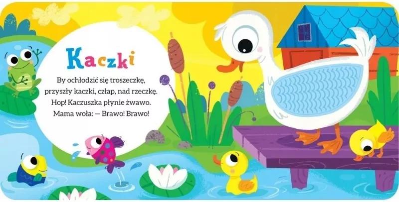 Baw się i dotknij. Na wsi. Książeczka sensoryczna - tantis.pl