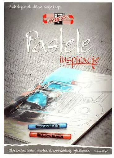 Blok Inspiracje - Pastele A4/20 arkuszy 220g - tantis.pl