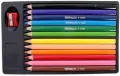Kredki ołówkowe trójkątne jumbo. Colorino Kids. 12 kolorów - tantis.pl