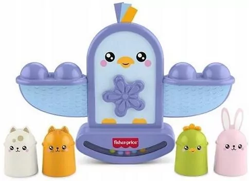 Fisher-Price Ptaszek Kiwaczek-układaczek - tantis.pl