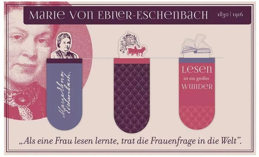 Zakładki magnetyczne - Marie von Ebner-Eschenbach - tantis.pl