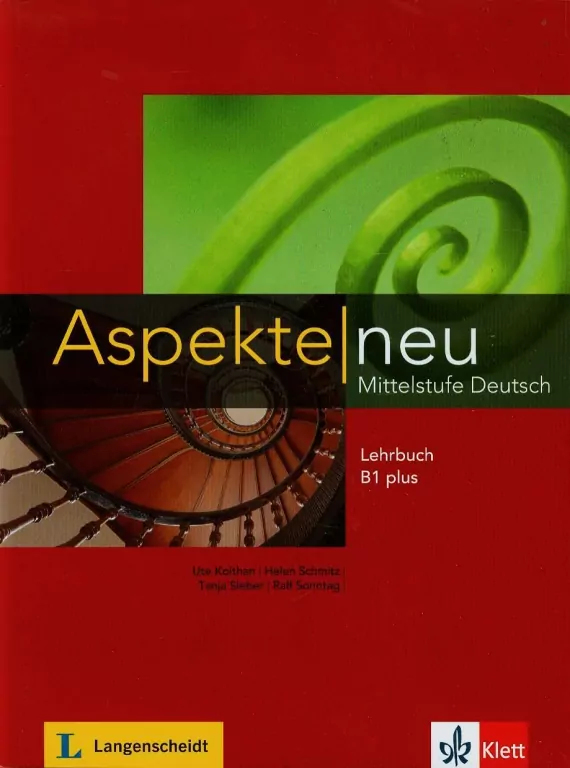 Aspekte neu. Mittelstufe Deutsch. Lehrbuch (podręcznik). Poziom B1 plus. Język niemiecki - tantis.pl