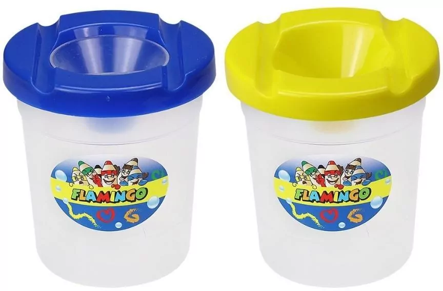 Pojemnik na wodę Flamingo 150ml mix - tantis.pl