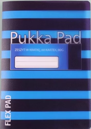Kołozeszyt B5. Pukka Pad. Flex Pad Navy niebieski - tantis.pl