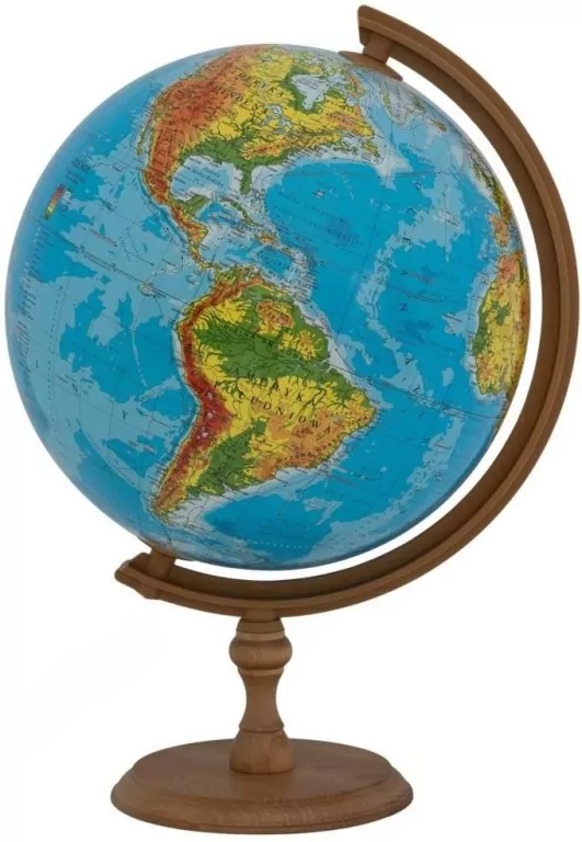 Globus fizyczny 32cm w.angielska - tantis.pl