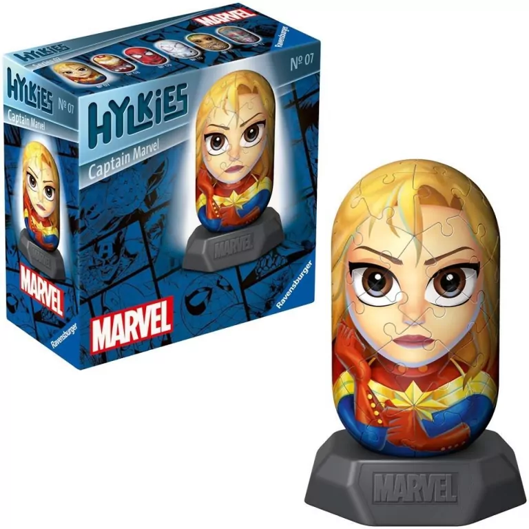 Puzzle 3D Hylkies: Kapitan Marvel - tantis.pl
