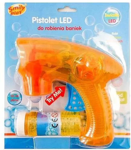 Pistolet Led do baniek mydlanych - tantis.pl