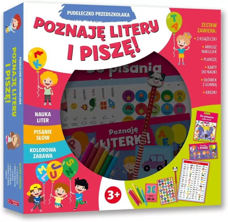 Pudełeczko przedszkolaka. Poznaję litery i piszę! - tantis.pl