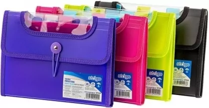 Teczka A5 Vfile z 6 przekładkami. Szara - tantis.pl