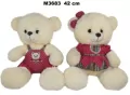 Miś w ubranku 42cm MIX - tantis.pl