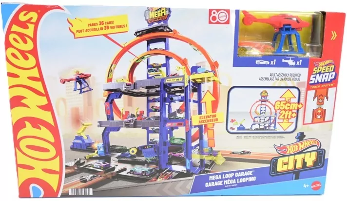 Hot Wheels City Mega Garaż Gigapętla - tantis.pl