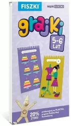 Fiszki. Grajki. 5-6 lat. Mądre dziecko
