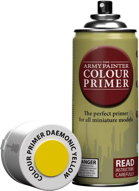 The Army Painter: Colour Primer - Daemonic Yellow (2022) - tantis.pl