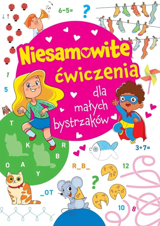 Niesamowite ćwiczenia dla małych bystrzaków Różowa - tantis.pl
