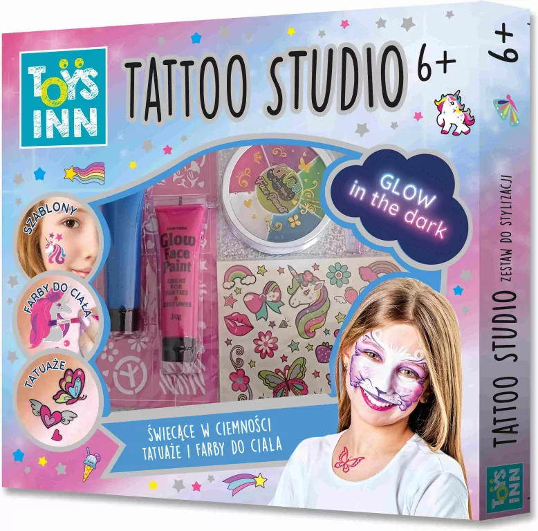 Zestaw Tattoo Studio Multi Paint. ToysInn - tantis.pl