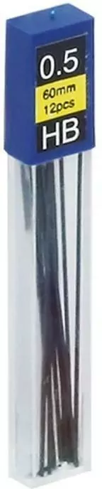 Grafity do ołówków automat. 0,5mm HB 12sztx2 GRAND - tantis.pl